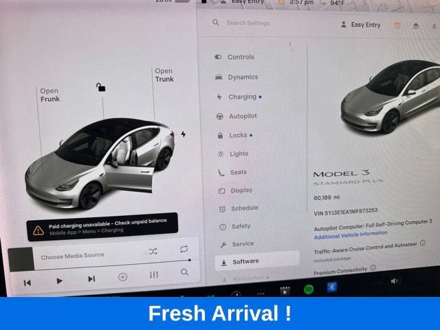 2021 Tesla Model 3 Standard Range Plus
