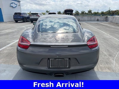 2016 Porsche Cayman 2DR CPE
