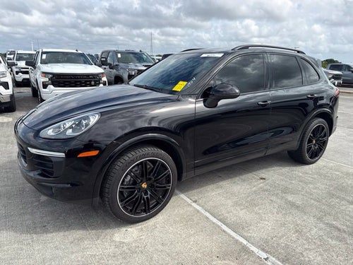 2018 Porsche Cayenne PLATINUM EDITION