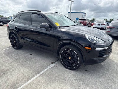 2018 Porsche Cayenne PLATINUM EDITION