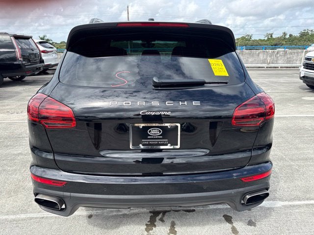 2018 Porsche Cayenne PLATINUM EDITION