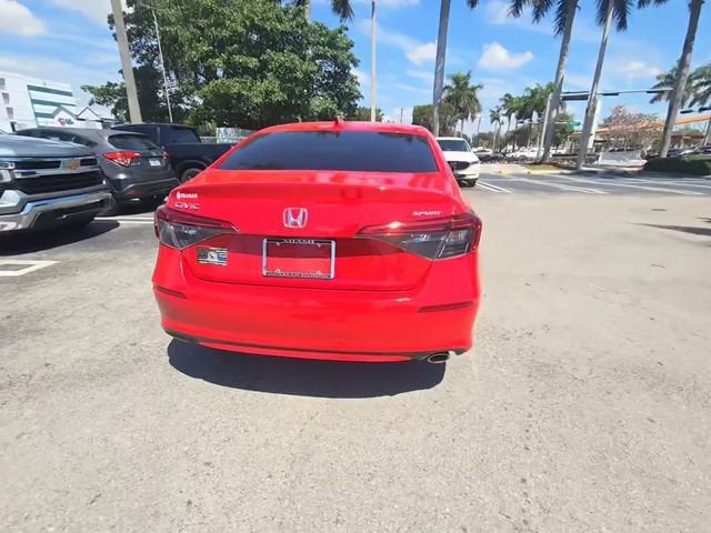 2022 Honda Civic Sedan Sport