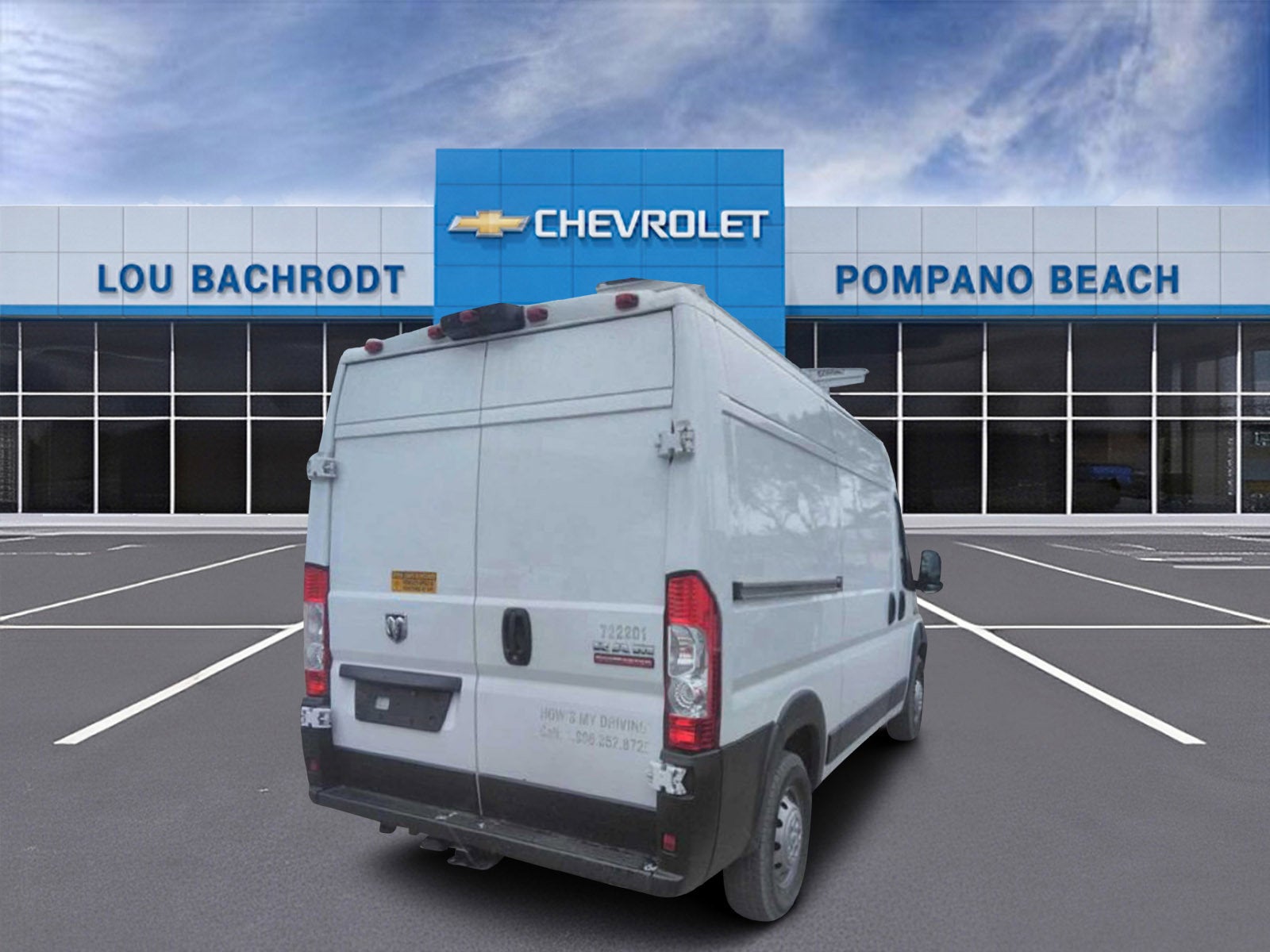 2022 RAM ProMaster Cargo Van 1500 LOW 136"