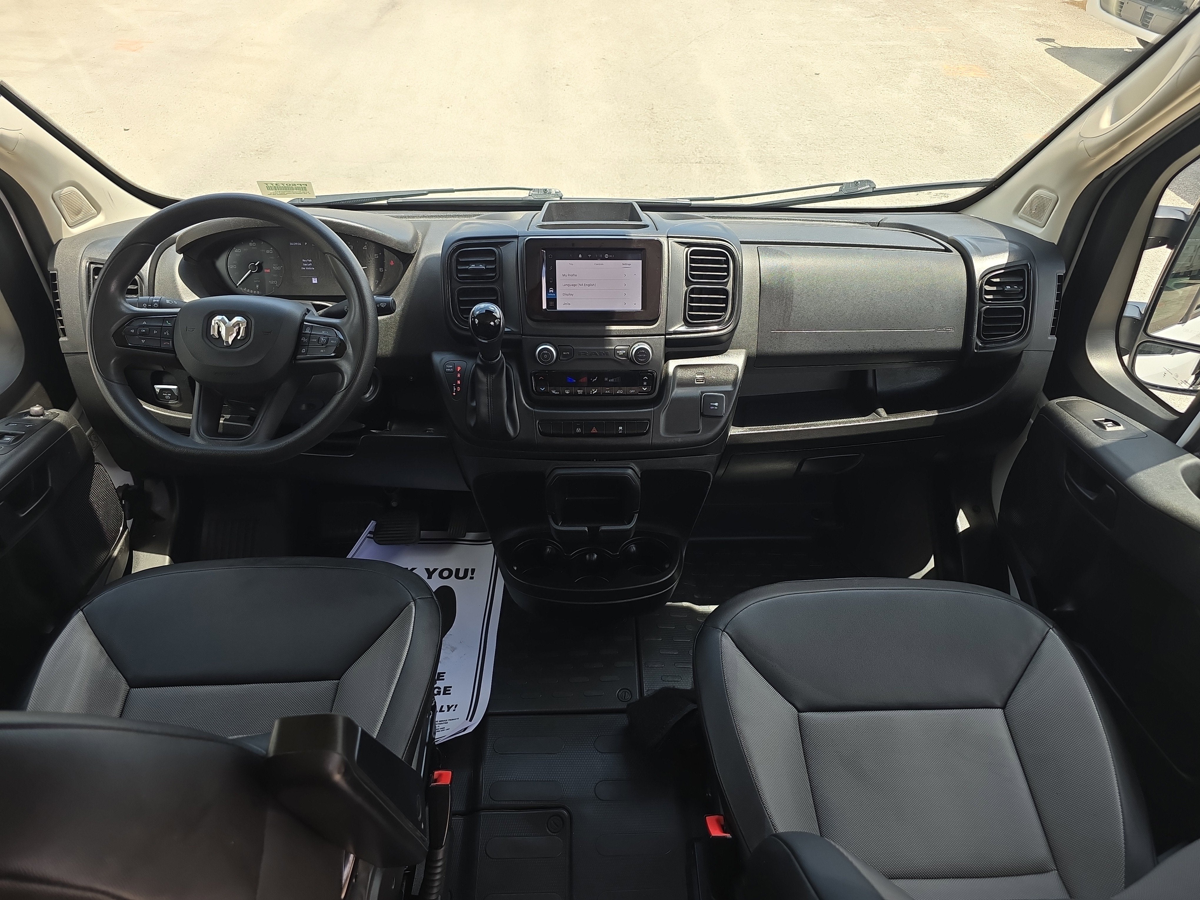 2025 RAM ProMaster Cargo Van Tradesman