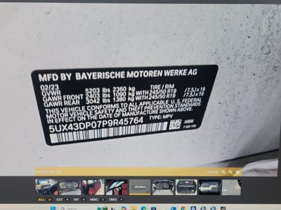 2023 BMW X3 sDrive30i