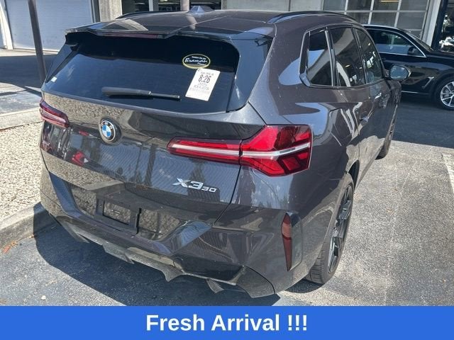 2025 BMW X3 30 xDrive