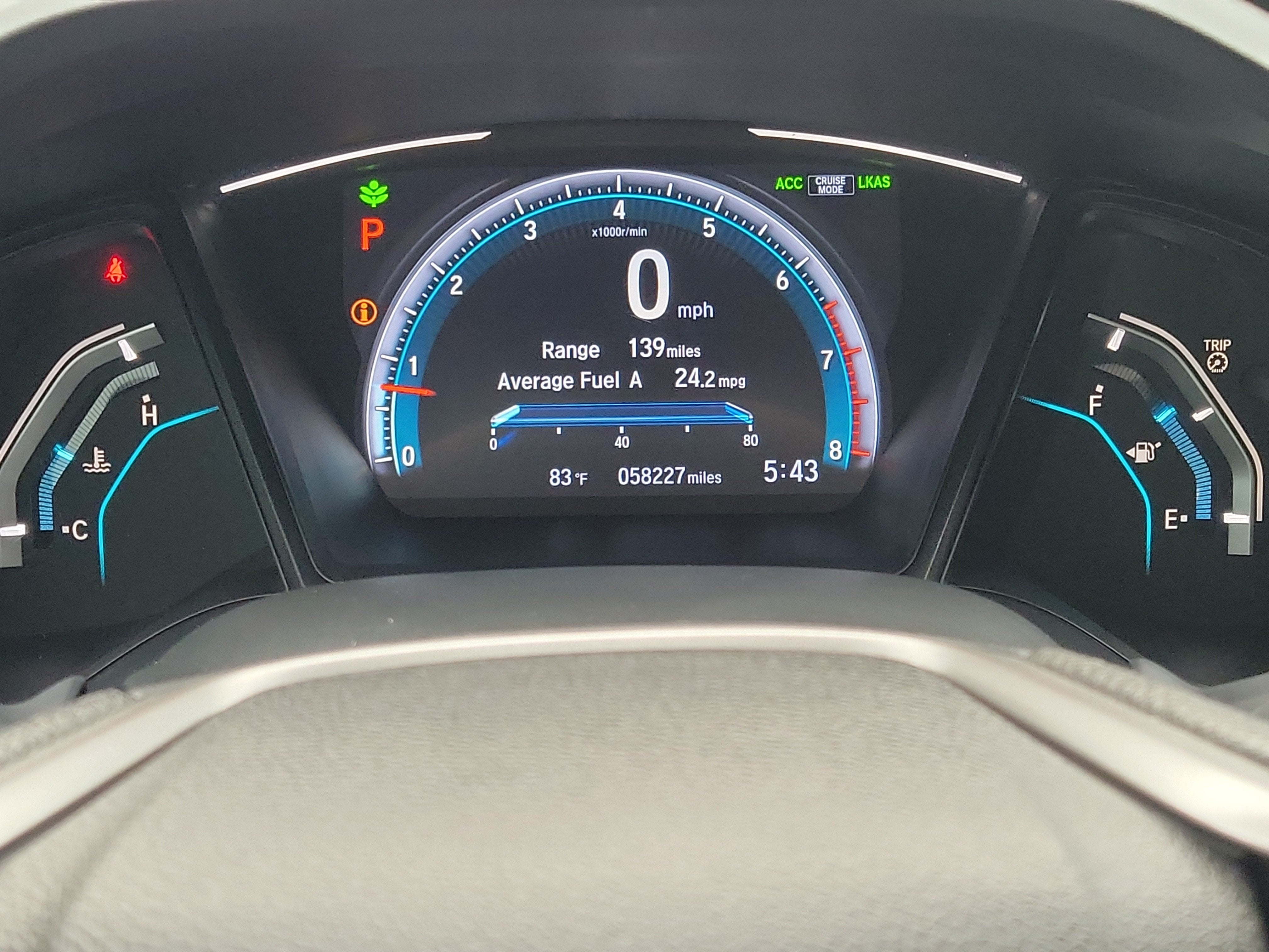2019 Honda Civic Hatchback LX