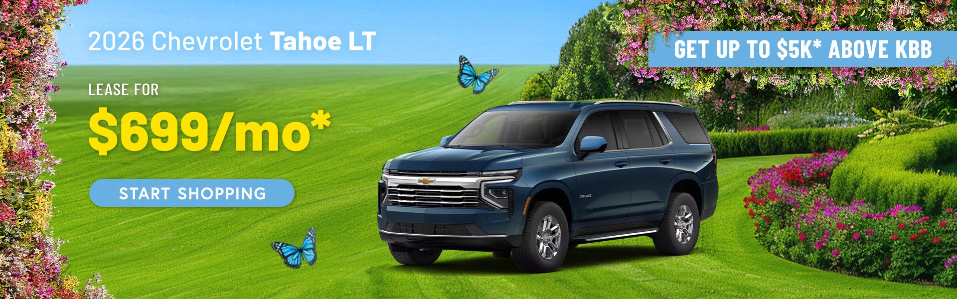2026 Chevrolet Tahoe LT offer 