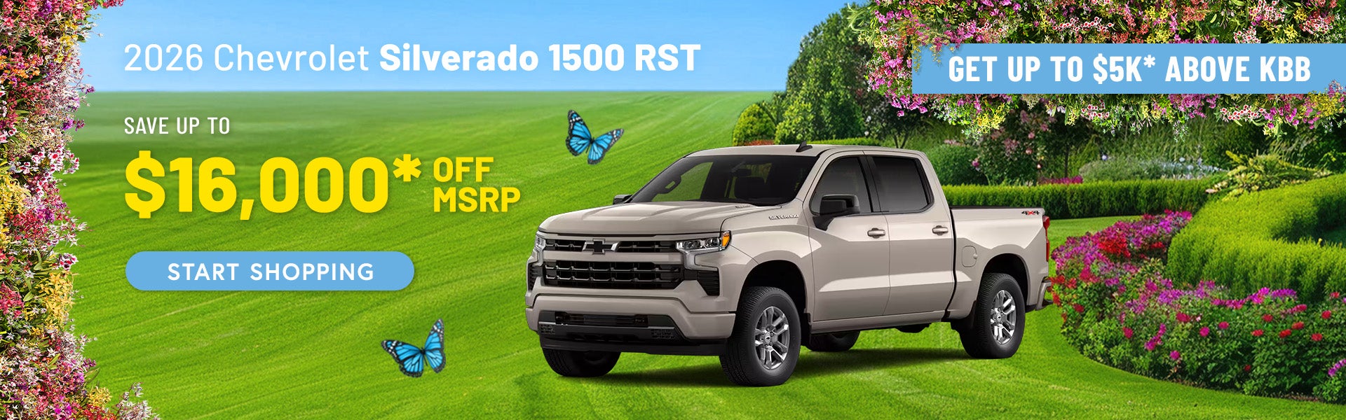 2026 Chevrolet Silverado 1500 RST offer 