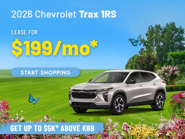 2026 Chevrolet Trax 1RS offer 