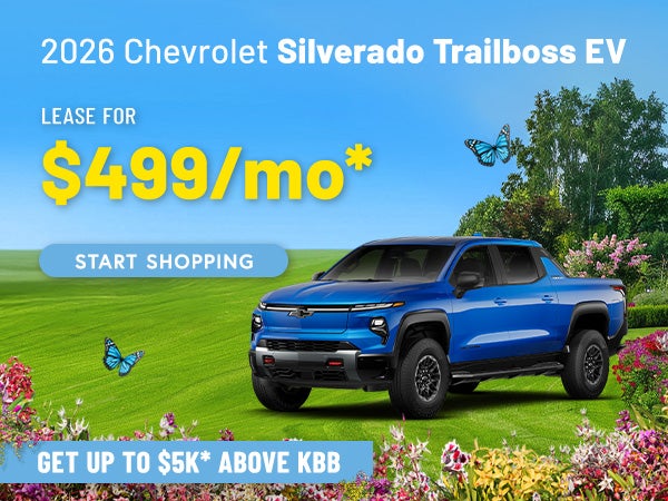 2026 Chevrolet Silverado Trailboss EV offer 