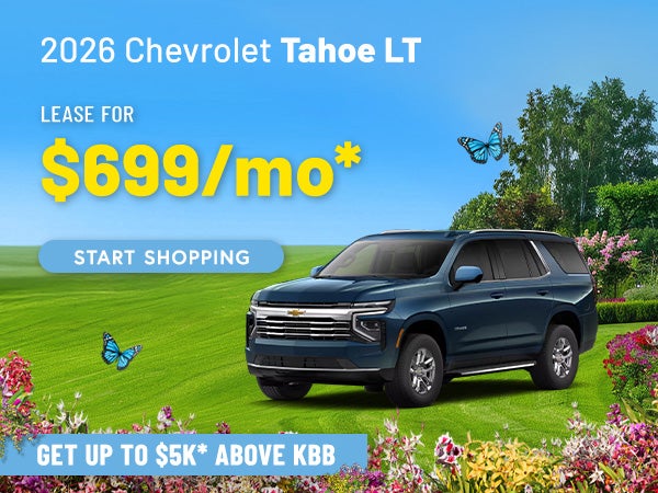 2026 Chevrolet Tahoe LT offer 