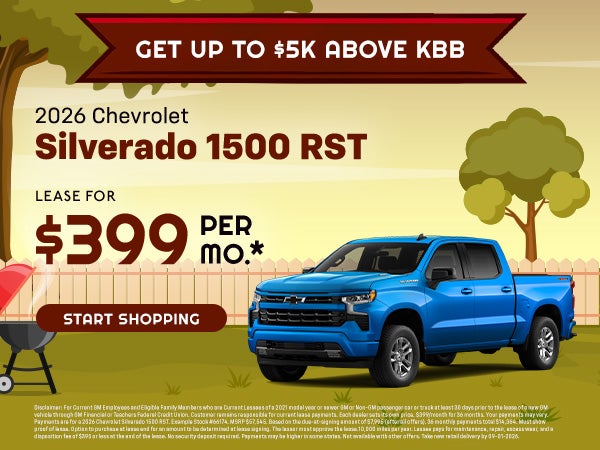 2026 Chevrolet Silverado Offer 