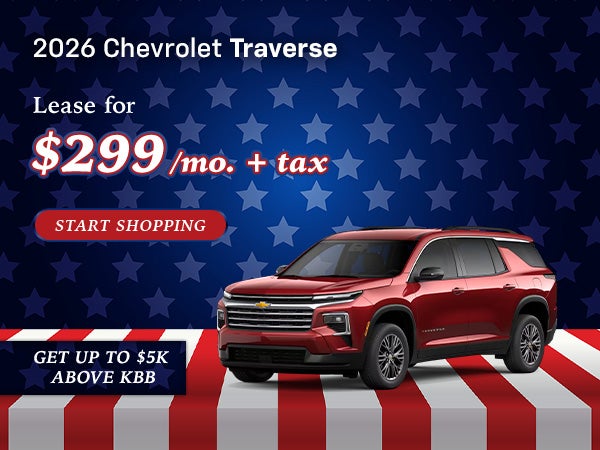 2026 Chevrolet Traverse Offer 