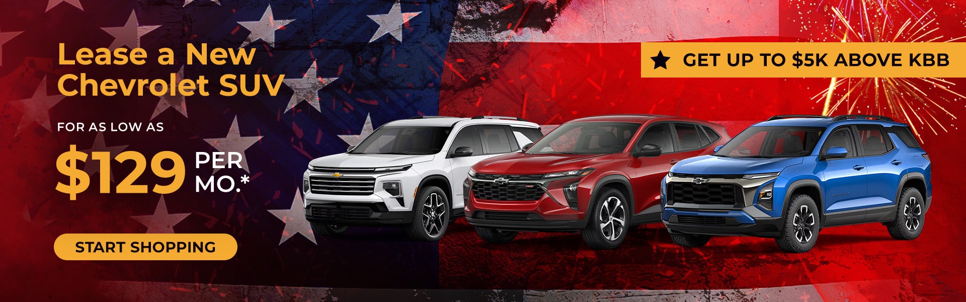 2026 Chevrolet SUVs Special Offers