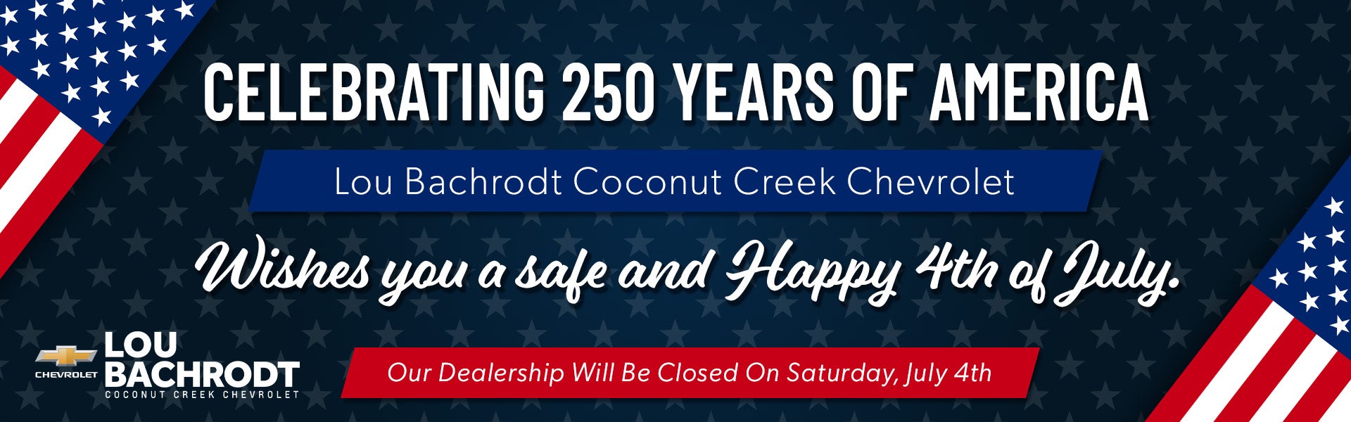 Celebrating 250 years of America with New Chevrolet Offers