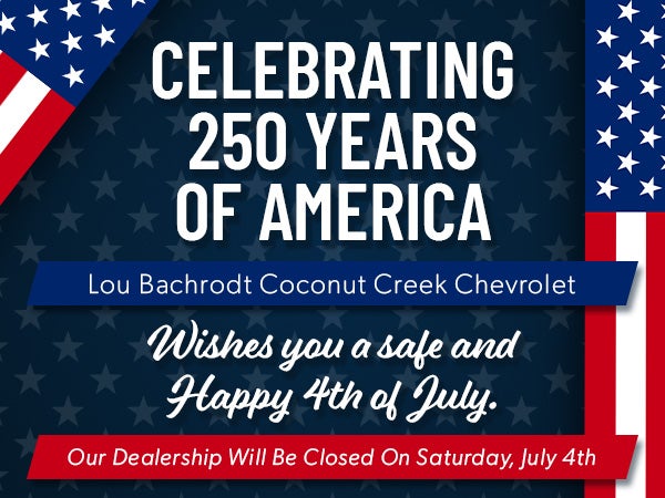 Celebrating 250 years of America with New Chevrolet Offers