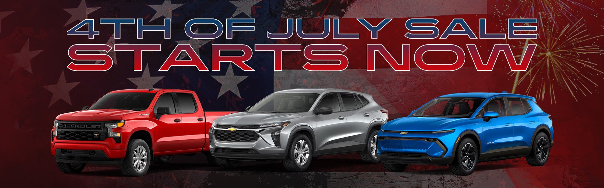 4th of July Offers on New Chevrolet