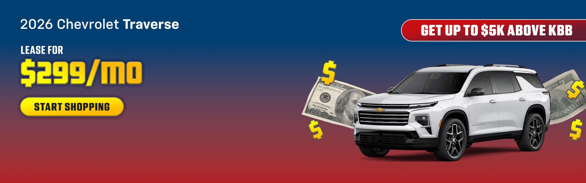 2026 Chevrolet Traverse offer