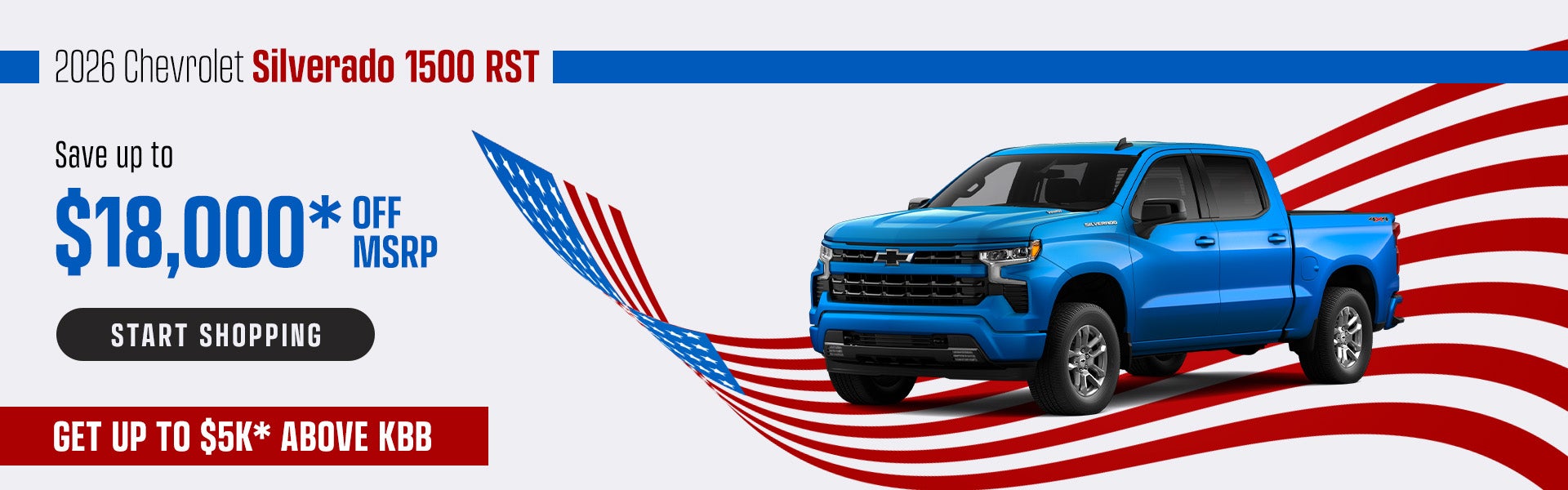 2026 Chevrolet Silverado 1500 RST offer 