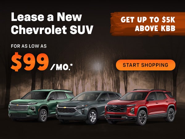 2026 & 2027 Chevrolet SUVs Special Offers