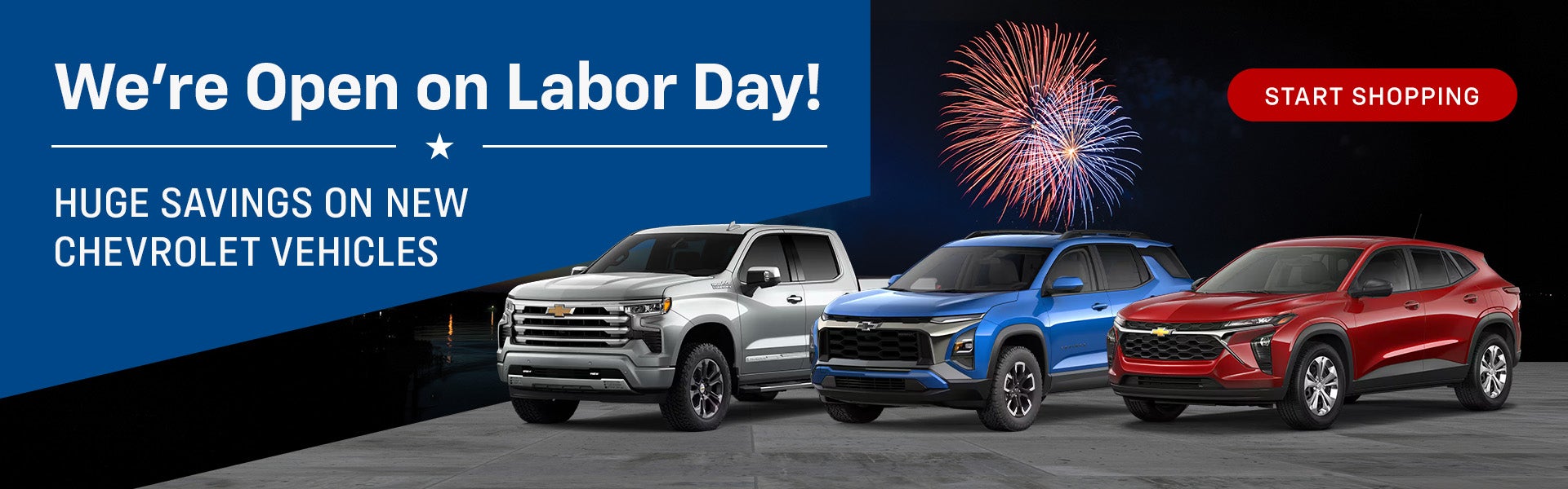 Labor Day Savings on New Chevrolet in Coconut Creek, FL